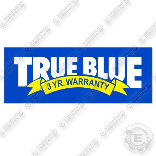 Fits Miller True Blue Decal Kit Logo- 7 YEAR OUTDOOR 3M VINYL!