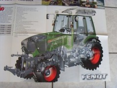 Fendt 200 Vario, Orig. 3D Sectional Picture Poster Circa 2000s