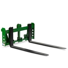 Titan Attachments Economy Global Euro Pallet Fork Frame with 48″ Fork Blades