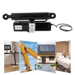 Heavy Duty Electro-Hydraulic Actuator 8″ Stroke 4409 lbs Lift 12V 800W