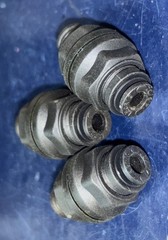 (5) 5/32” 4mm PARKER LEGRIS 3116 04 00 Push-Fit Union 5/32 in PTC Bulkhead 5pcs
