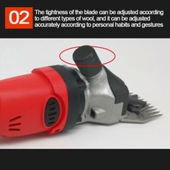 Cordless Sheep Shears Shearing Farm Goat Alpaca Livestock Wool 500W