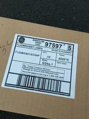 Box of 10 – GE 97597 F13DBX/841/ECO4P – 4 Pin G24q-1 Base 4100K Fluorescent Lamp