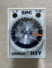 Omron H3Y-4 24VDC 0 to 1 Second ON Delay Timer Relay 4PDT