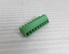 Phoenix MC 1,5/9ST-3,81 PCB Connector 9Pin 300V 8A Max 28-16/30-14AWG (Lot of 4)
