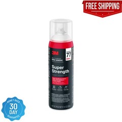 3M Super 77 Multi-Surface Spray Adhesive, 14.1 Oz., Low VOC, Quick Bond, Fast Dr