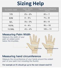 SureCare Latex Exam Gloves Powder Free 6 Mil White Textured Disposable 500/Case