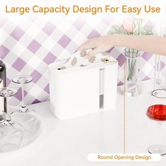 Yieach Touchless Paper Towel Dispenser for Countertop,Home,Bathroom and Kitch…