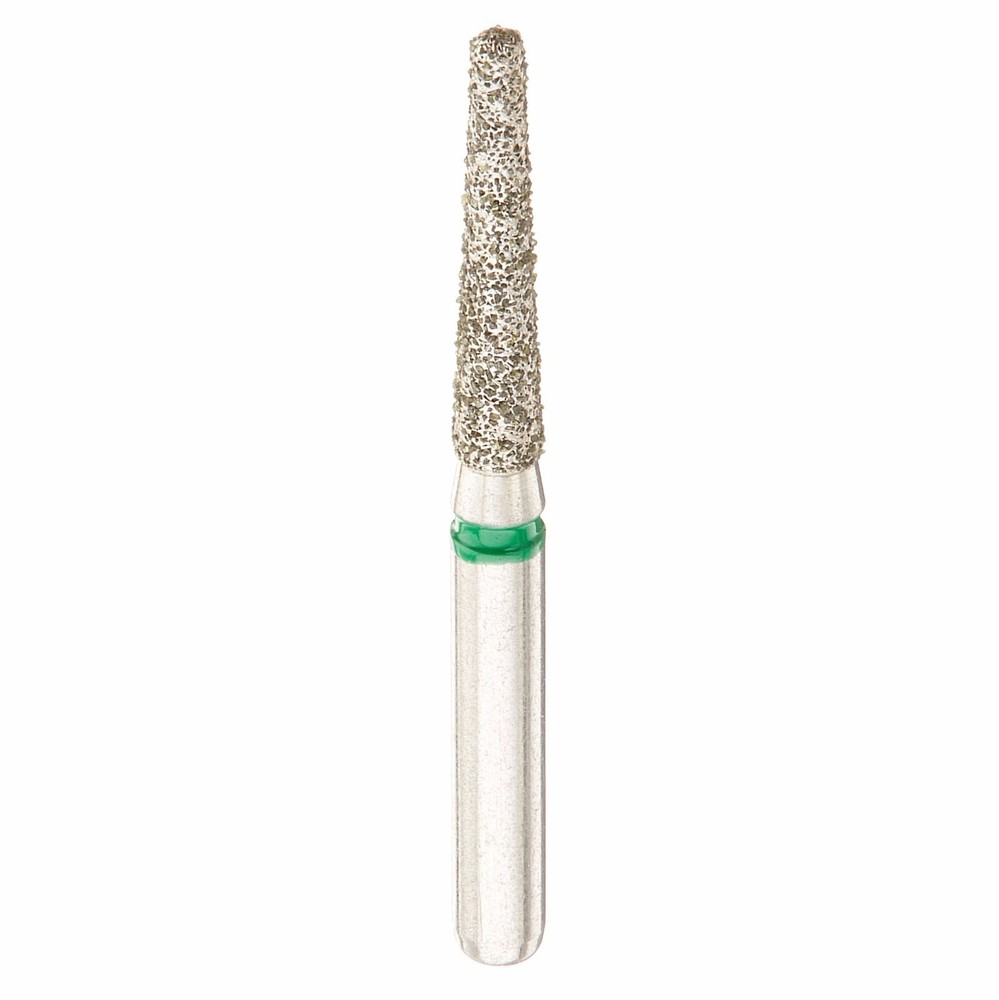 CROSSTECH Dental Diamond Short-Shank-ROUNDENDTAPER-856/016C, MB5MC-Coarse, 5Burs