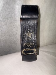 Boston Leather 5526 MK-4 Chemical Spray Holder Black Leather Duty Belt Mace Case
