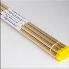 100Pcs Ø0.70-Ø1.40 X400 mm CNC EDM Drilling Electrodes Single Channel Brass Tube