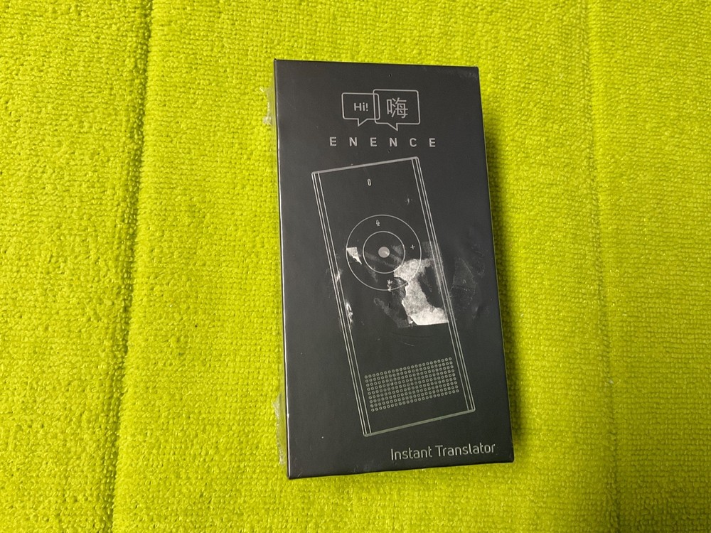 Enence Pro Language Translator Device Instant 2-Way Translation Languages