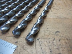 Guhring 2601 10.0 bright coat solid carbide parabolic jobber drill 10mm (@D21)