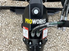 PROWORKS 15-30 GPM Auger Drive with 12” Wide Bit Skid Steer 2” Hex Planetary USA