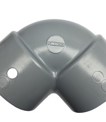F439 NIBCO 90°ELBOW FITTING PIPE FEM SOCKET x FEM SOCKET 6″ SCH80 CPVC NSF-PW