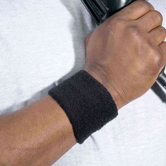 Ergodyne unisex adult – Wrist Sweatband 3PK, Black, 3-PK US