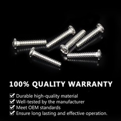GYOFFULL 8533953 Washer Screw Compatible with Whirlpool Maytag silver