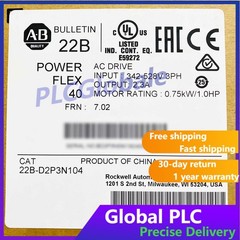 22B-D2P3N104 22BD2P3N104 Allen Bradley PowerFlex 40 AC Drive SURPLUS IN BOX 2023