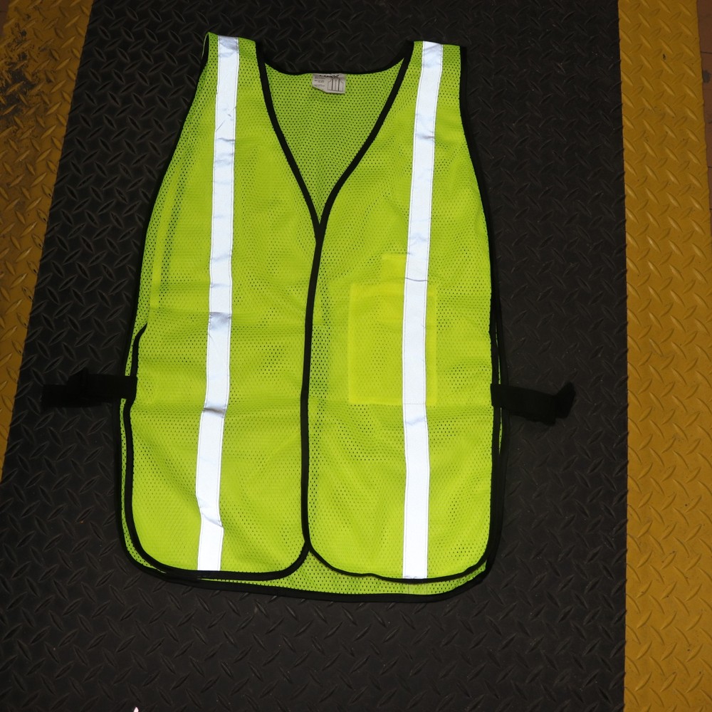 HDX Hi Visibility General Use Mesh Safety Vest Yellow HDX47100