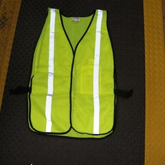 HDX Hi Visibility General Use Mesh Safety Vest Yellow HDX47100