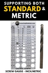 Precision Screw Thread Gauge for Metric & SAE Fasteners