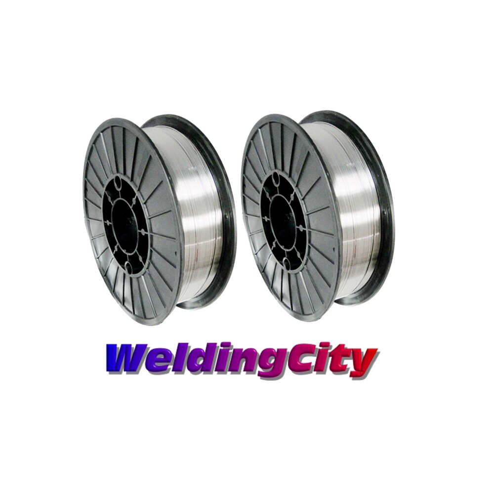 WeldingCity 2-pk Gasless Flux-Core MIG Welding Wire E71T-GS .035″ 10-lb Roll USA