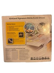 Kirkland Signature Nitrile Exam Multipurpose Gloves, Large – 200 Count