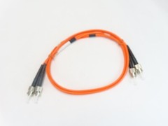 Black Box EFN110-001M-STST 1 Meter Fiber Optic Cable Ceramic Tip Duplex NEW