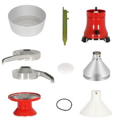 Electric Fresh Milk Cream Centrifugal Separator Anti-rust 100L/H Speed Adjustabl
