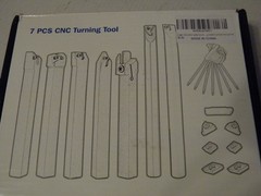Lathe Turning Tool 21Pcs Kit 5/8 16mm Shank 7 Pcs Metal Lathe Tool Holder Set 1
