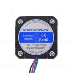 STEPPERONLINE Nema17 Stepper Motor 17HS08-1004S Short Body 22.6oz.in 20mm 1A CNC