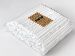 500ct PureStalk 6mm PLA Standard Drinking Straws Compostable Made in USA