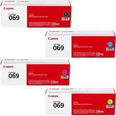 Canon 069 Toner Set – CMYK (Black, Cyan, Magenta, Yellow)