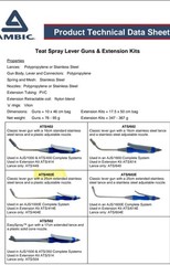Ambic Teat Spray Gun With Extended Lance ATS/402E Blue