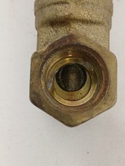 B&K 1/2″ Brass Gate Valve 200 WOG Red Handle Made in Indonesia