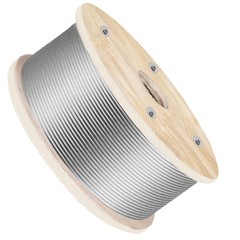 VEVOR T316 500Ft Stainless Steel Cable 3/16″ Cable Railing Wire Rope Cable 1×19