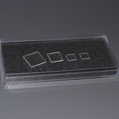 Imported Corning 7980 HPFS Fused Silica Glass Quartz Substrate 10x10x0.5/0.8mm