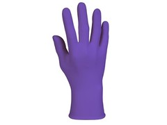 Kimberly-Clark 55083 Exam Gloves, Kimtech, Nitrile, Textured Fingertips, Large,