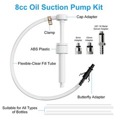 2pcs Fluid Pump for Quart Bottles Gear Oil Transmission & Differential Transfer