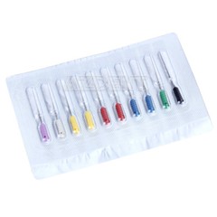 10Pcs/Pack Dental Endodontic Barbed Broaches Root Canal Needles Files 25mm
