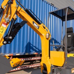FREE SHIP 1.4Ton Mini Excavator Swing Boom 13.5hp Gas B&S EPA Engine