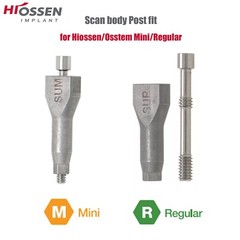 Hiossen/Nobel/Straumann Dental Implant Posts Healing & Locator Abutments Caps