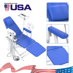 dental Silla plegable portátil /Dental unidad móvil de entrega compresor de aire