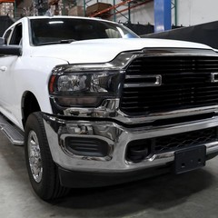 2019-2024 Ram 2500 3500 4500 5500 Halogen Headlights Pair Black