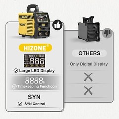 200A Stick Welder ARC/LIFT TIG Welding Machine VRD Optional LCD Display 110/220V