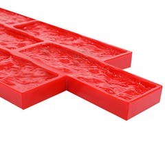 Concrete Wall Formwork Stamp Cement Textured Slate Pad for Concrete Decorative