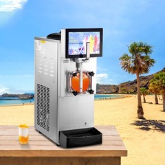 Uimoso 8L / 2.1 Gal Commercial Slushy Machine Margarita Smoothie Frozen Drink