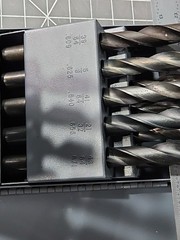 New 16 Pc. Huot LARGE Drill Bit Index 33/64″ – 3/4″ by 64ths. In Metal Case!