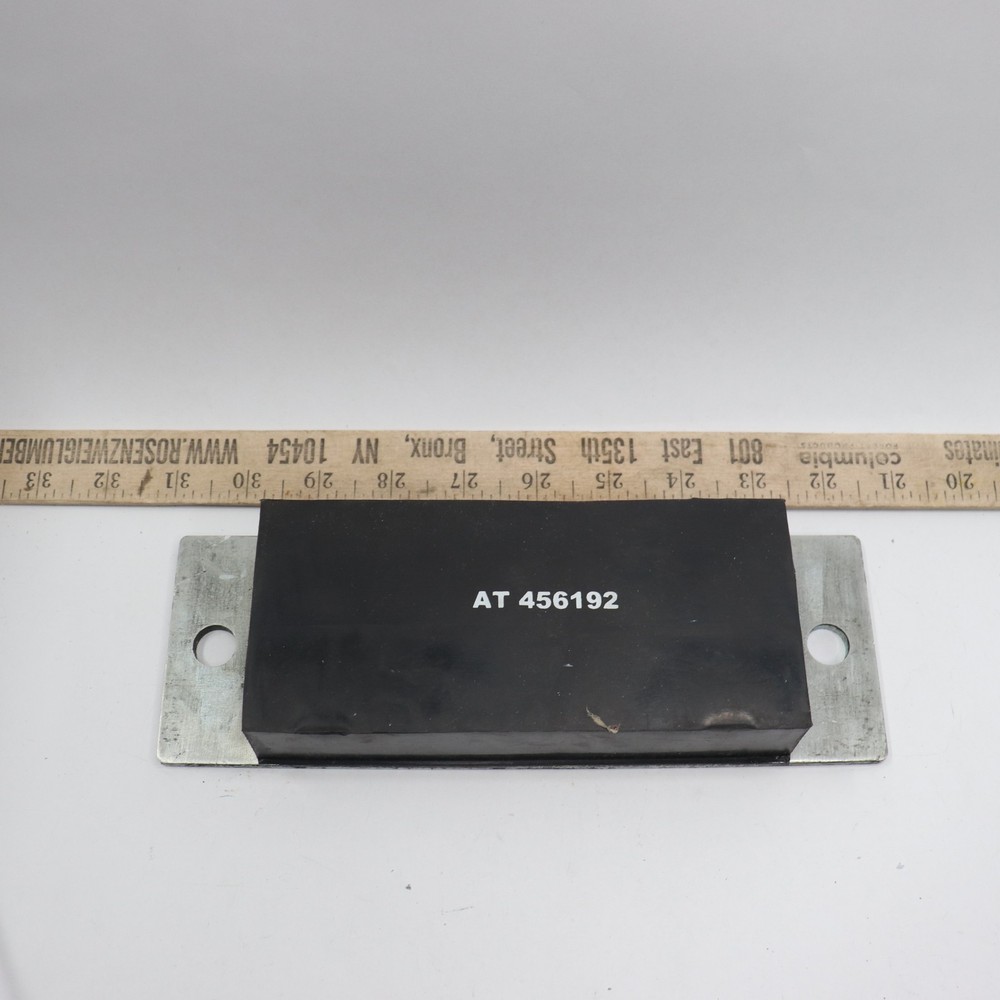 AT Tipper Pad 9-3/8″ x 3-1/8″ Steel Plate 6-5/8″ x 3″ x 1-1/4″ Black Rubber