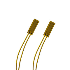 120Ω Foil Strain Gauge Sensor, Load Cell Strain Gages (BX120-20AA, 2Pack)